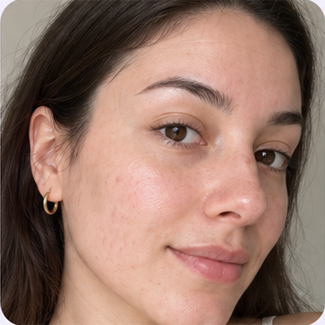 Baseline skin journey selfie