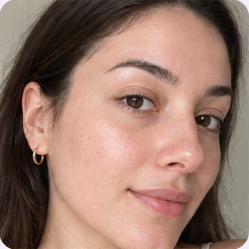 Week 3 skin journey selfie